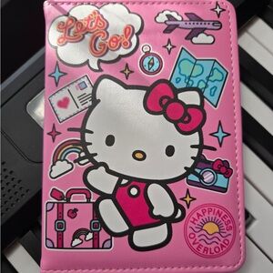 Hello Kitty Vibrant Pink passport Cover